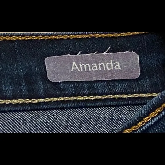 COPY - Gloria Vanderbilt Amanda Denim Blue Jeans Size 12