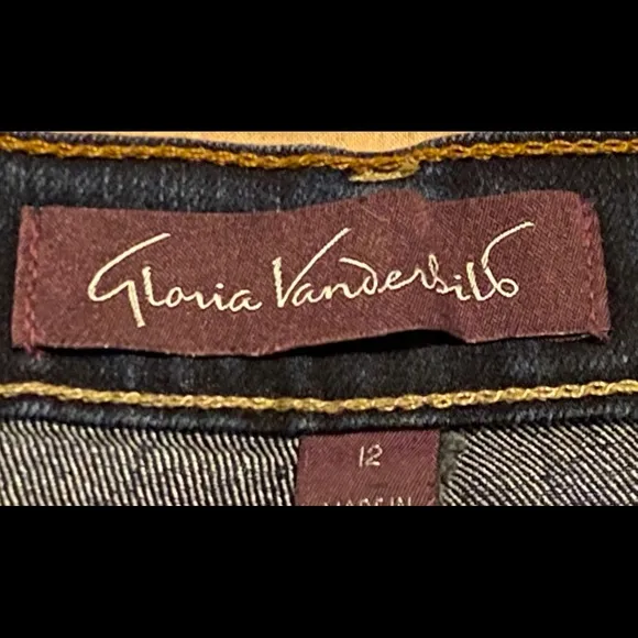 COPY - Gloria Vanderbilt Amanda Denim Blue Jeans Size 12