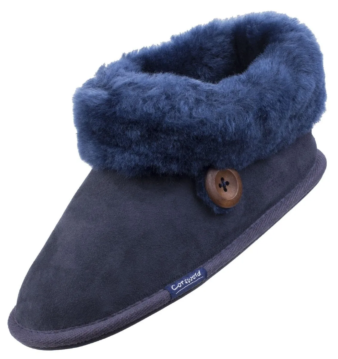 Cotswold Wotton Sheepskin Ladies Bootie Slippers