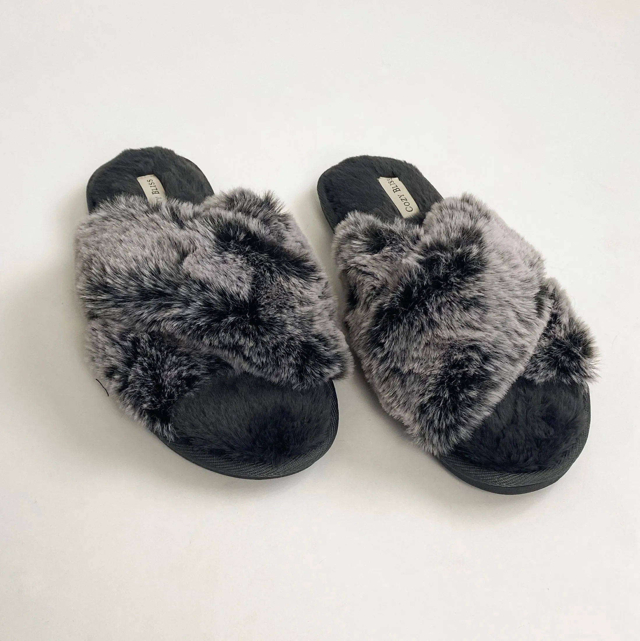 Cozy Black Slippers