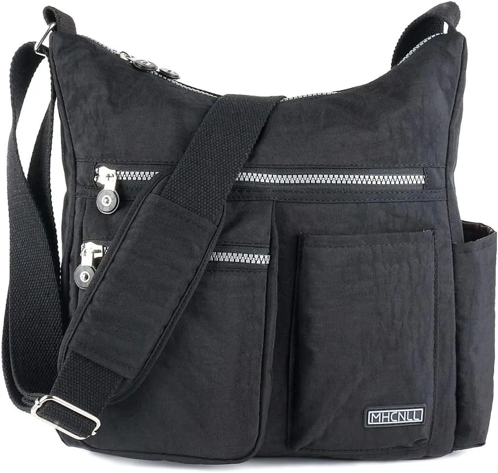 Crossbody Bag with anti Theft RFID Pocket - Lightweight Water-Resistant Purse for Women