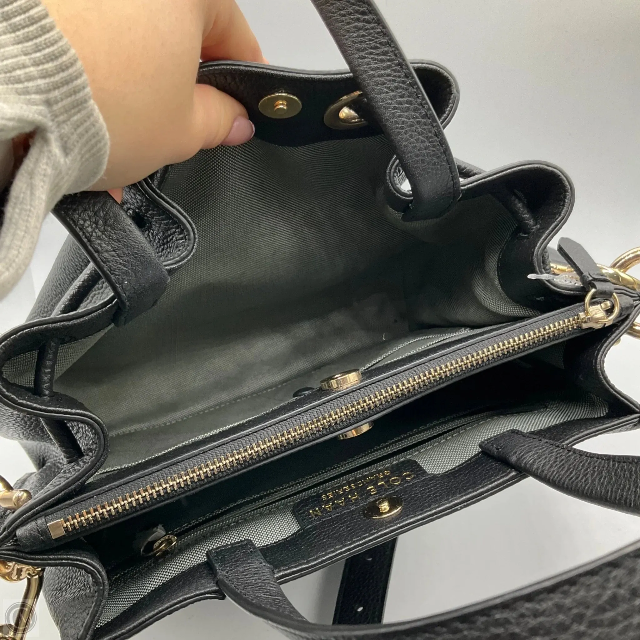 Crossbody Leather By Cole-haan, Size: Small