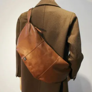 Crossbody Leather Hobo Bag