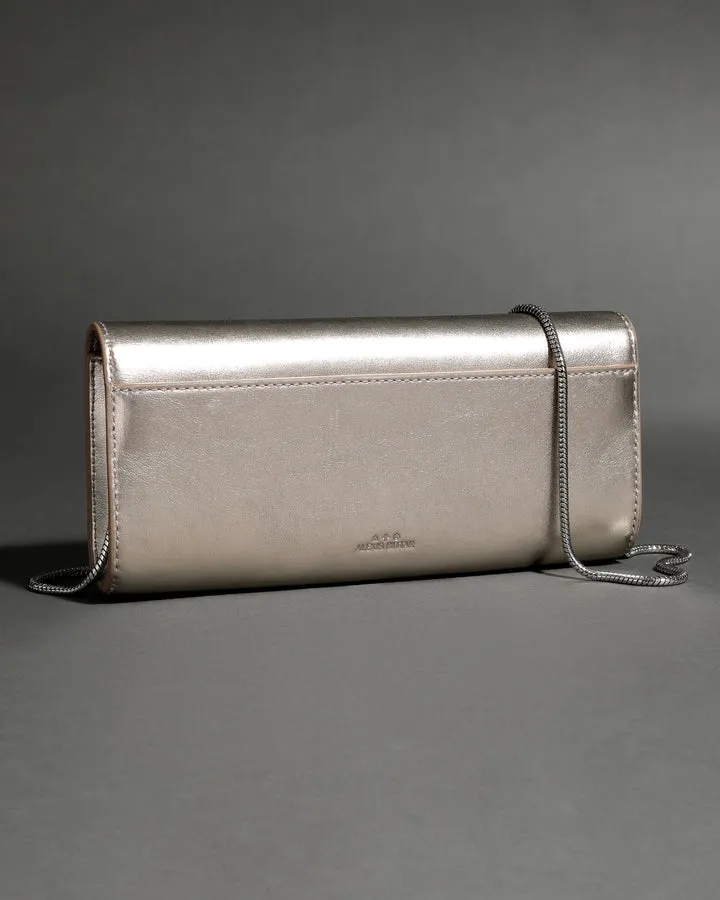 Crystal Curve Side Handle Clutch