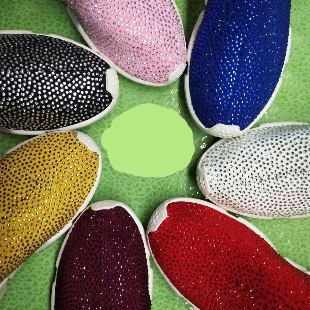 Crystals Knitting Sock Boots