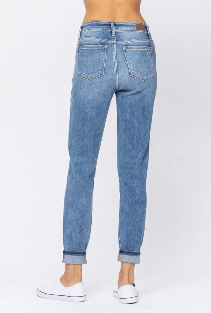   Cuffed Jeans