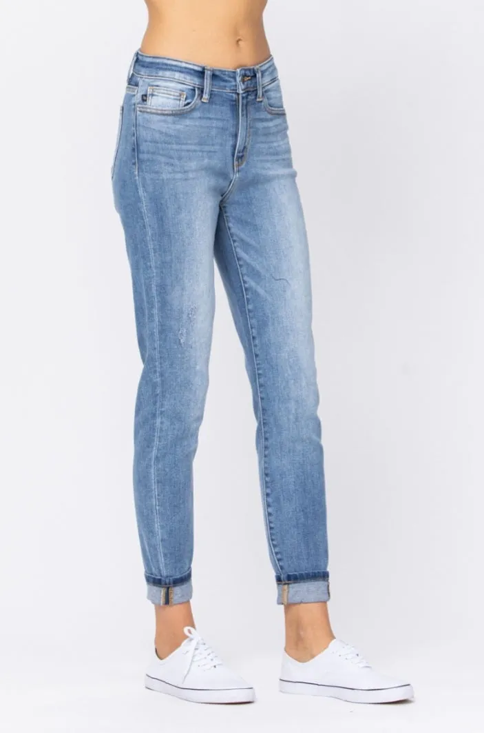   Cuffed Jeans