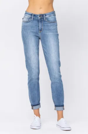   Cuffed Jeans