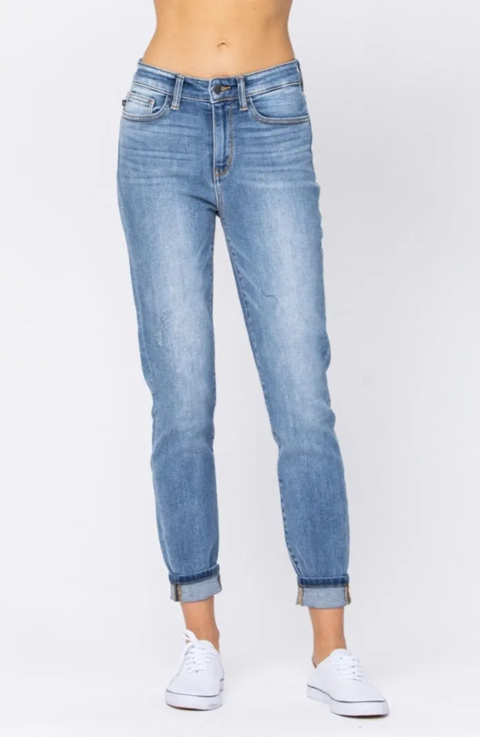   Cuffed Jeans