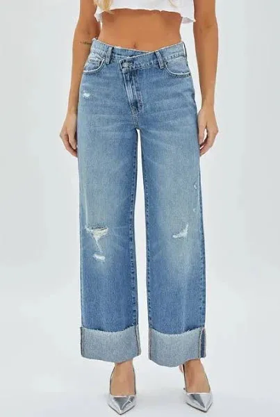 Cuffed Jeans