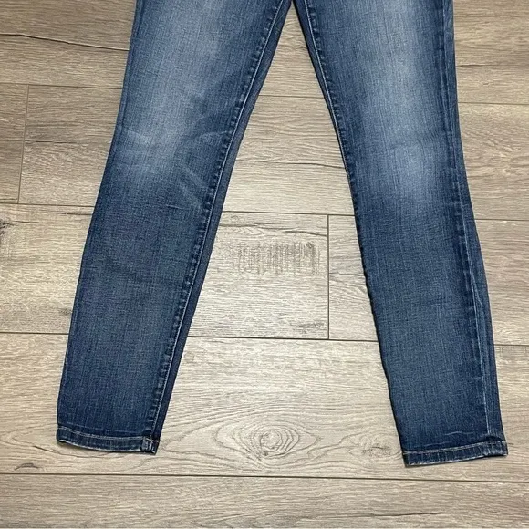 Current/Elliott The Stiletto Skinny Jeans Townie Blue Size 27.