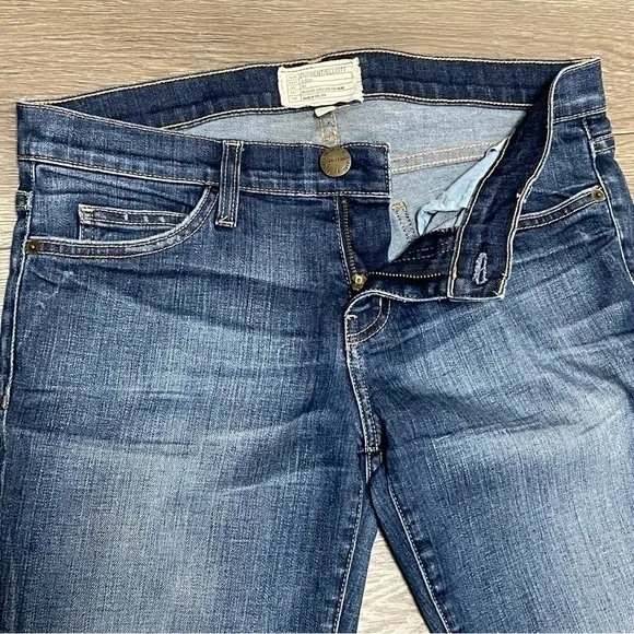 Current/Elliott The Stiletto Skinny Jeans Townie Blue Size 27.