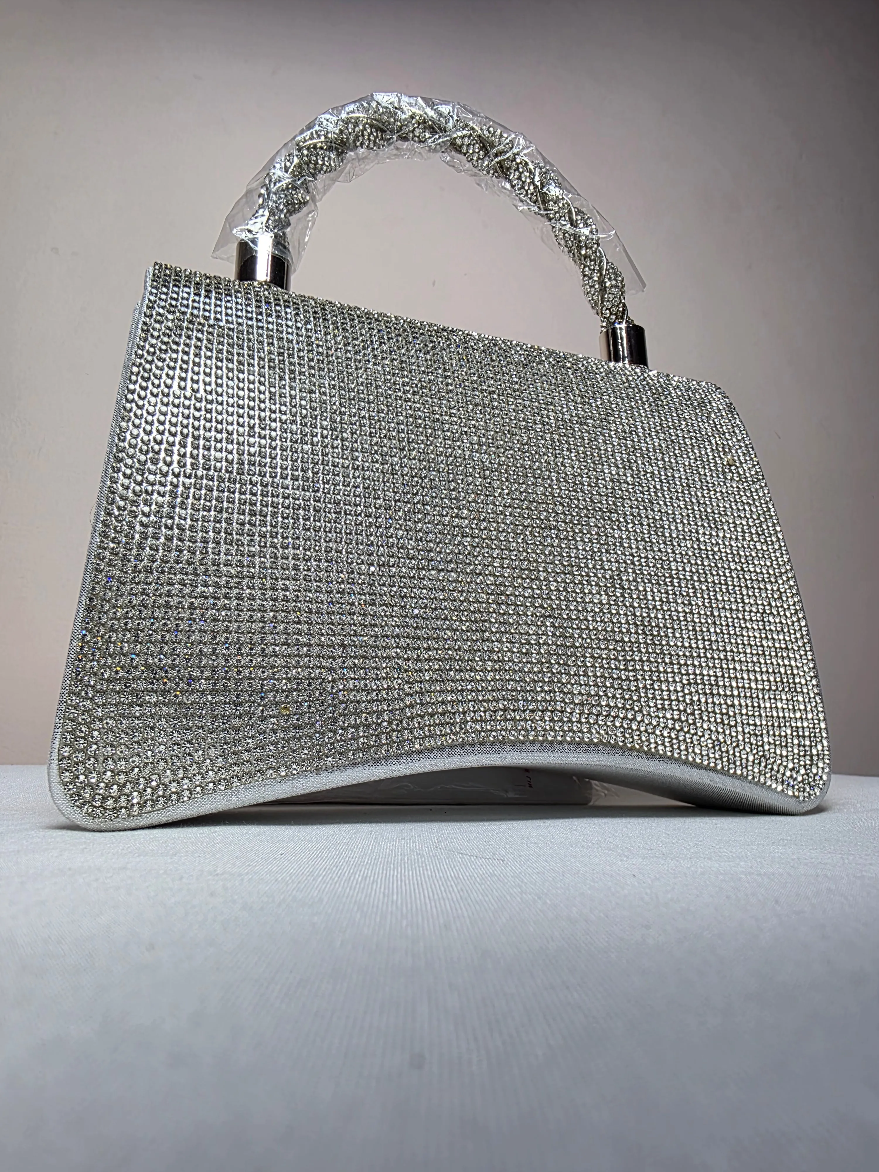Dazzling Diamond Delight Clutch Bag
