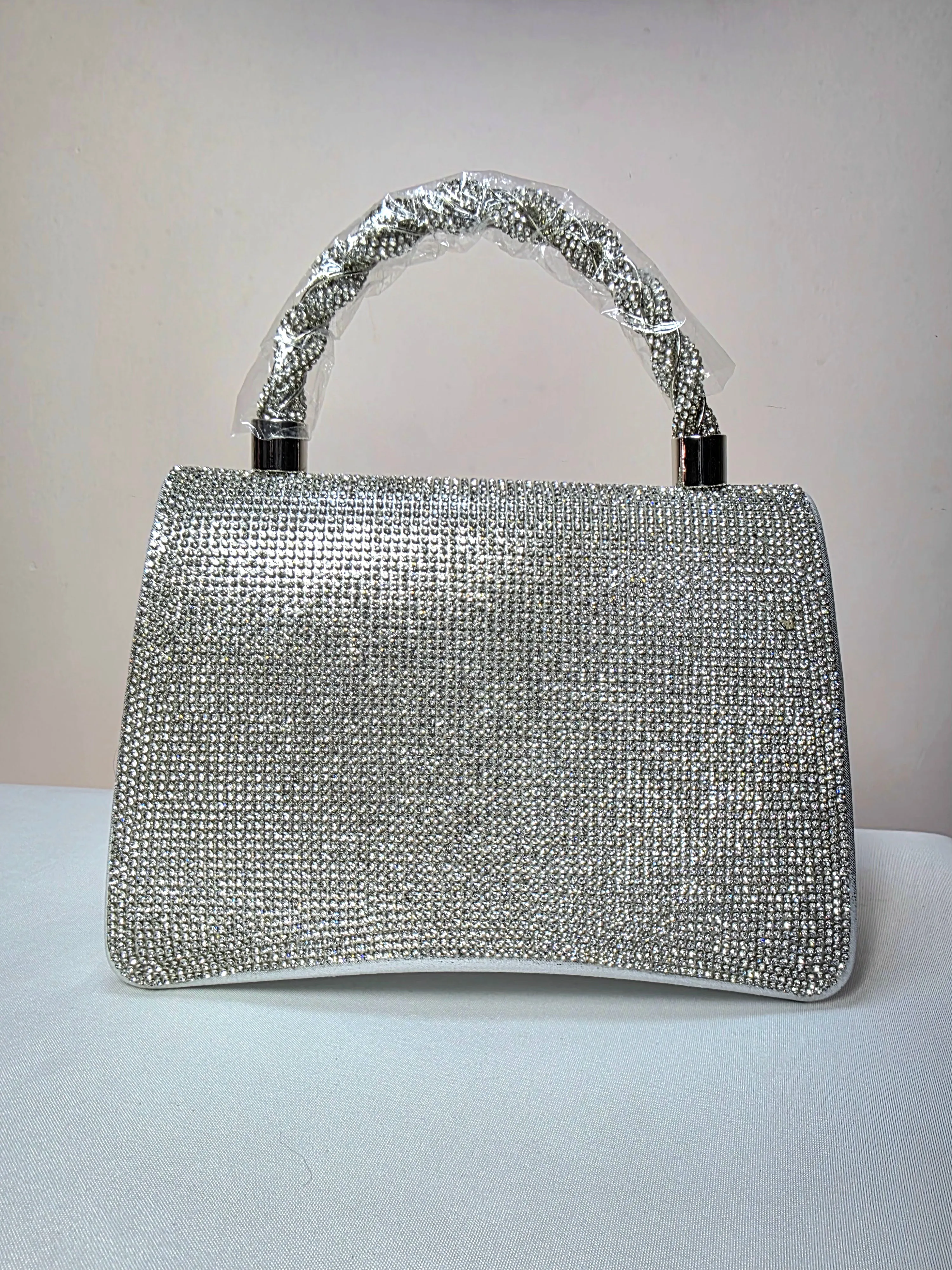 Dazzling Diamond Delight Clutch Bag