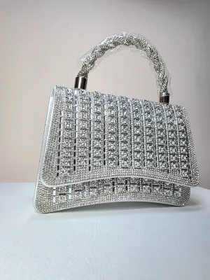 Dazzling Diamond Delight Clutch Bag