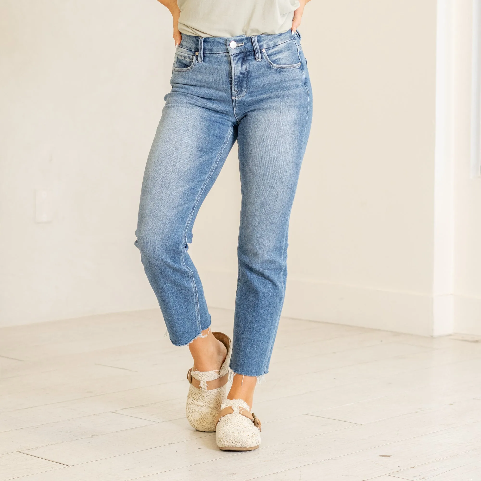 Dewy High Rise Tummy Control Top Straight Leg Regular & Plus Sizes