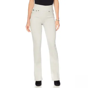 DG2 by Diane Gilman Women's Petite Slimming Comfort Waist Boot Cut Jeggings