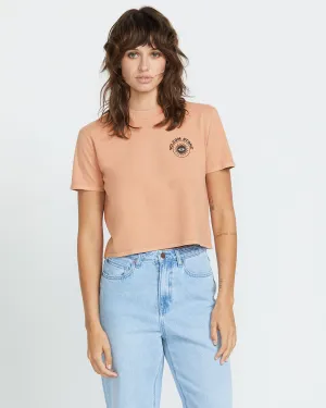 Dial T-shirt - SAND BROWN
