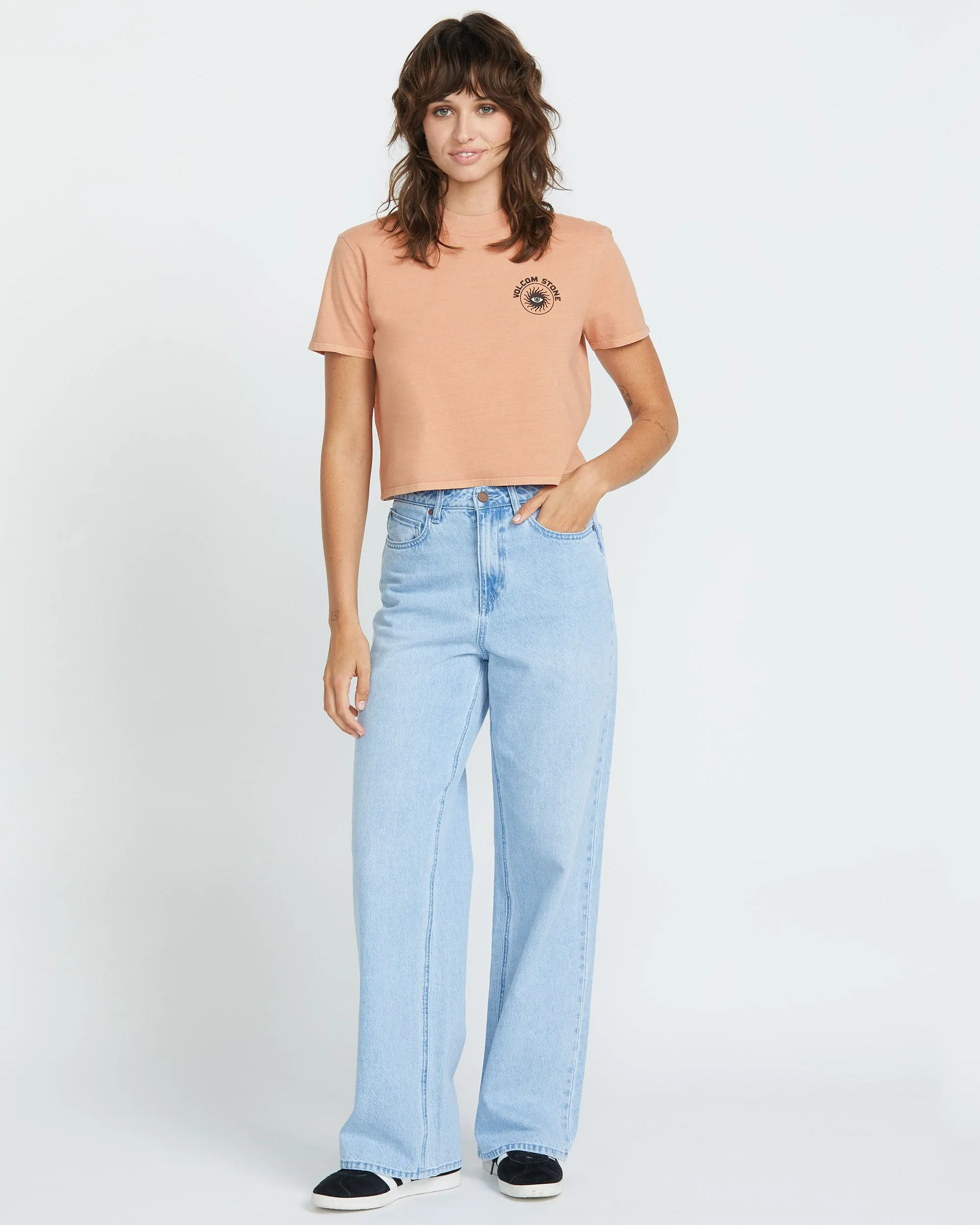 Dial T-shirt - SAND BROWN
