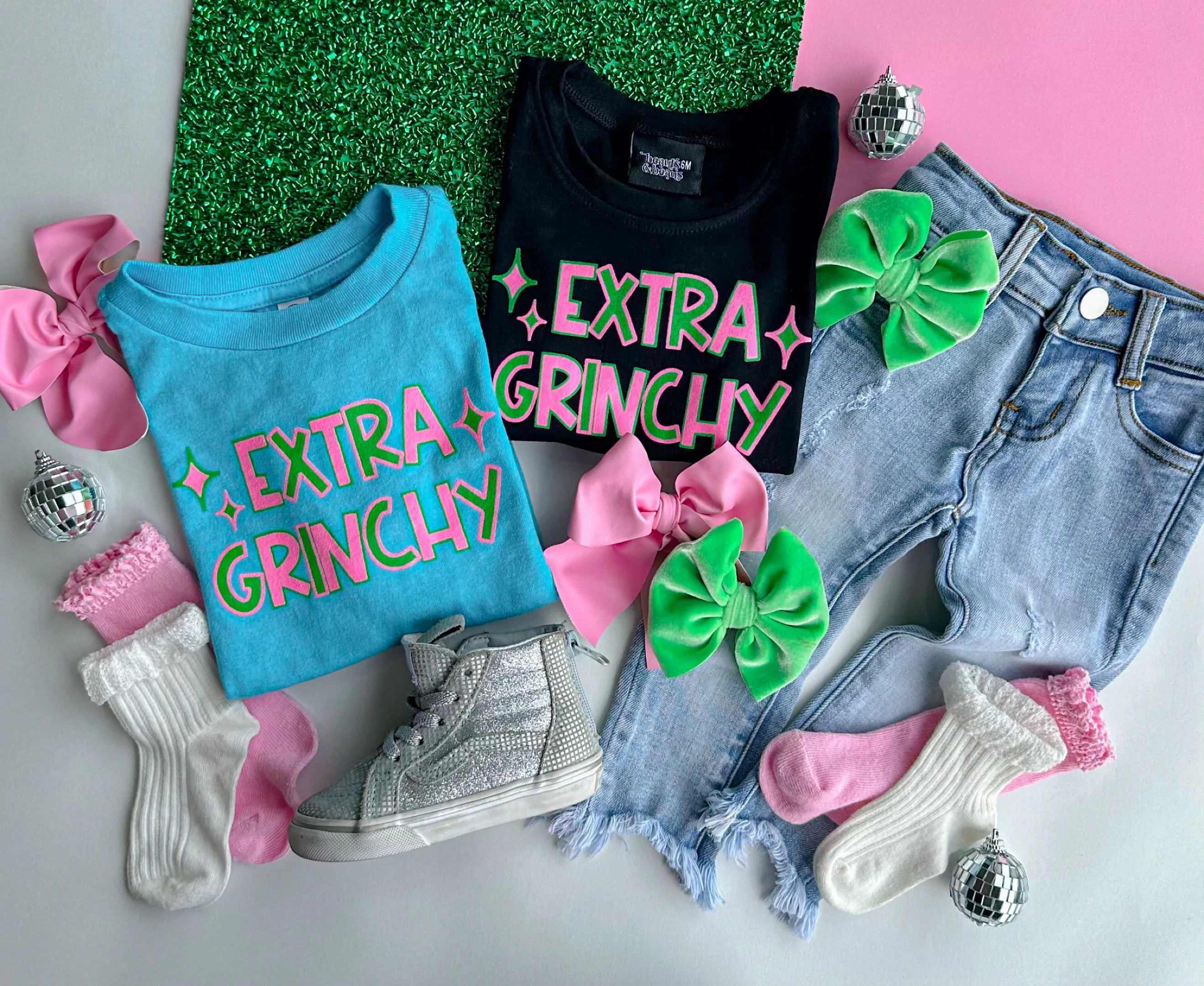 distressed skinny jeans