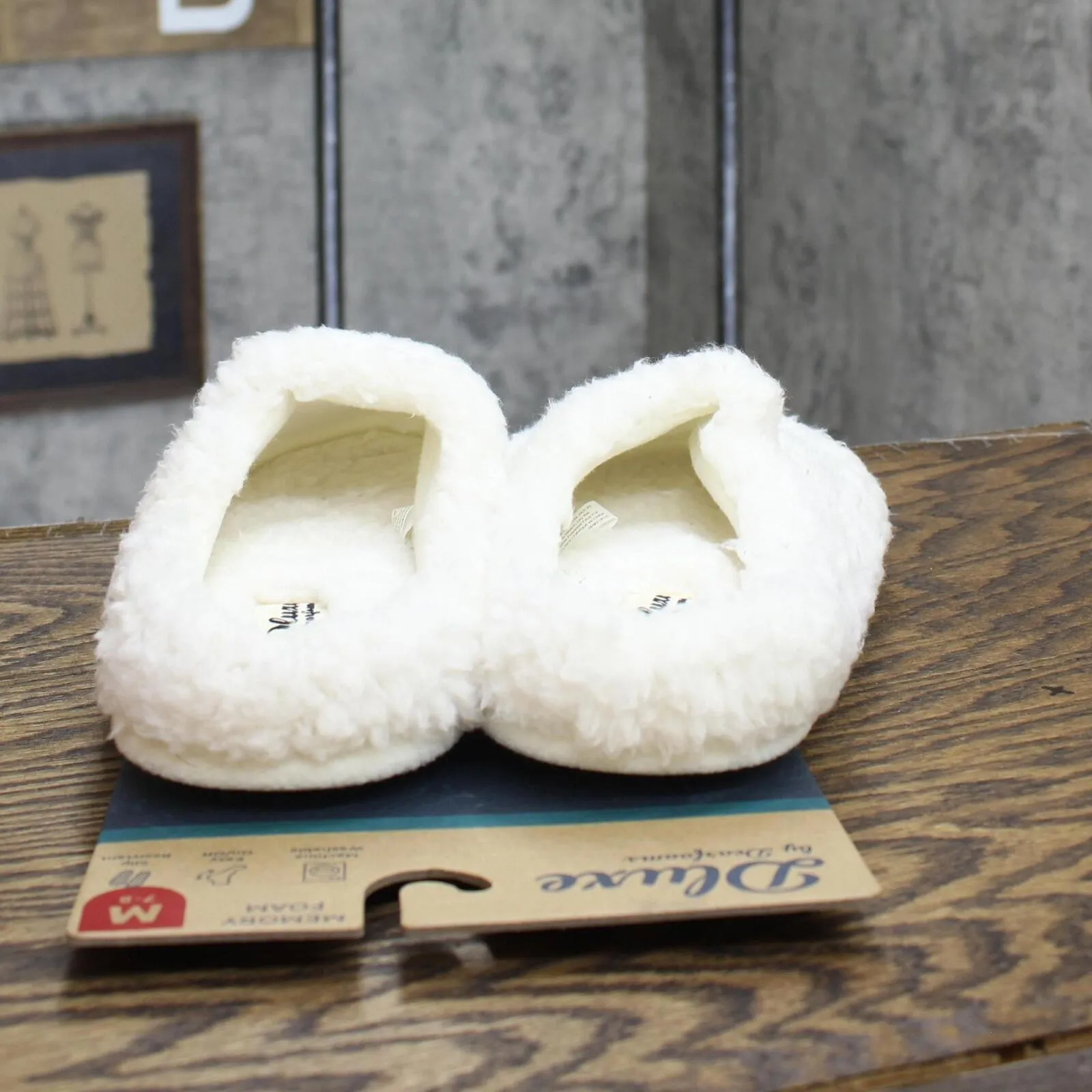 Dluxe By Dearfoams Women's Happy Face Slide Slippers 89544509
