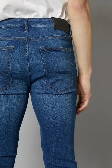 DML Nevada Skinny Fit Jean - Mid Blue