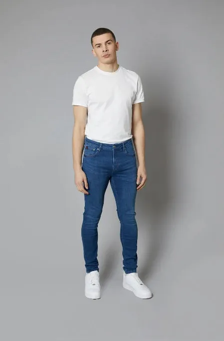 DML Nevada Skinny Fit Jean - Mid Blue