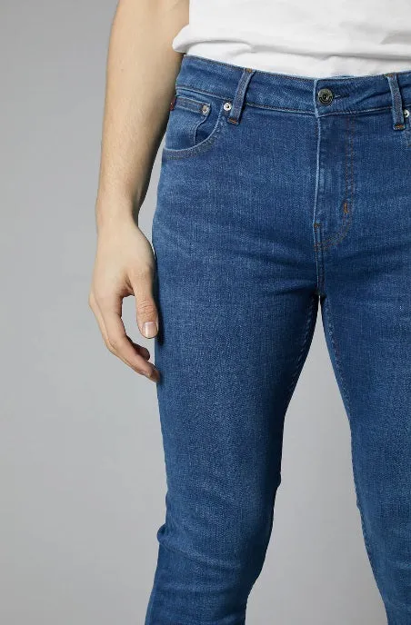 DML Nevada Skinny Fit Jean - Mid Blue