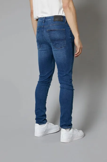 DML Nevada Skinny Fit Jean - Mid Blue