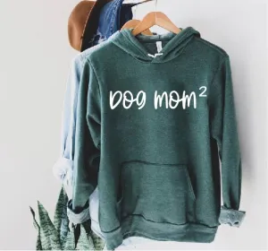 Dog Mom 2 Hoodie | Soft Unisex Fleece Hoodie
