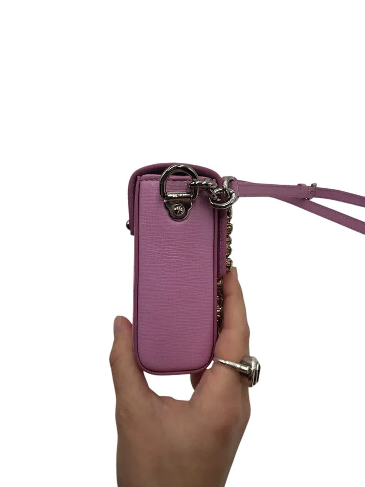 Dolce & Gabbana Mini Lucia Leather Crystal Crossbody