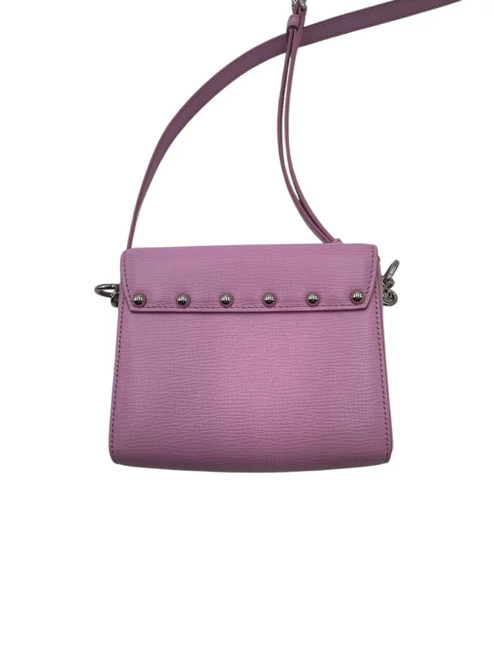 Dolce & Gabbana Mini Lucia Leather Crystal Crossbody