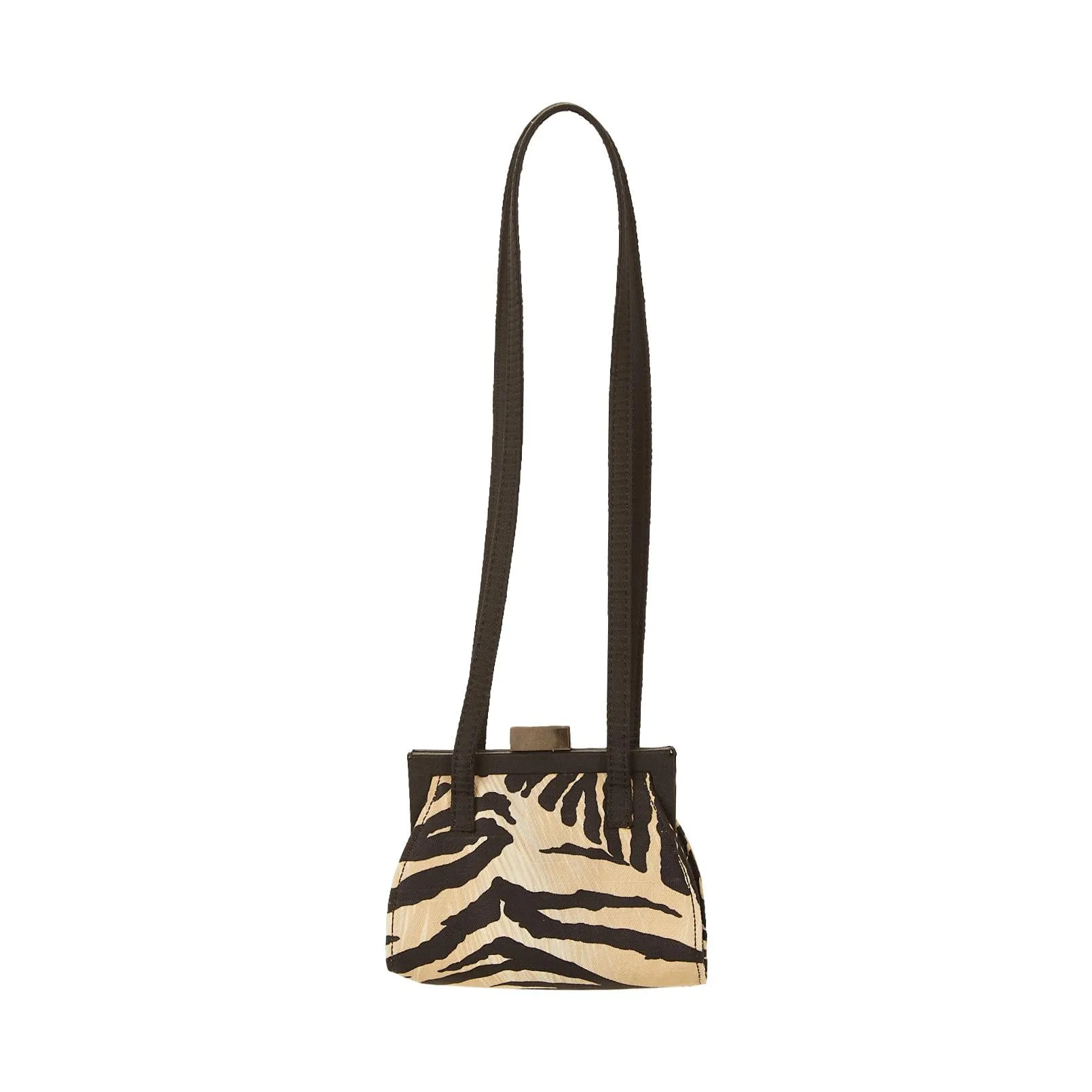 Dolce & Gabbana Zebra Print Micro Shoulder Bag