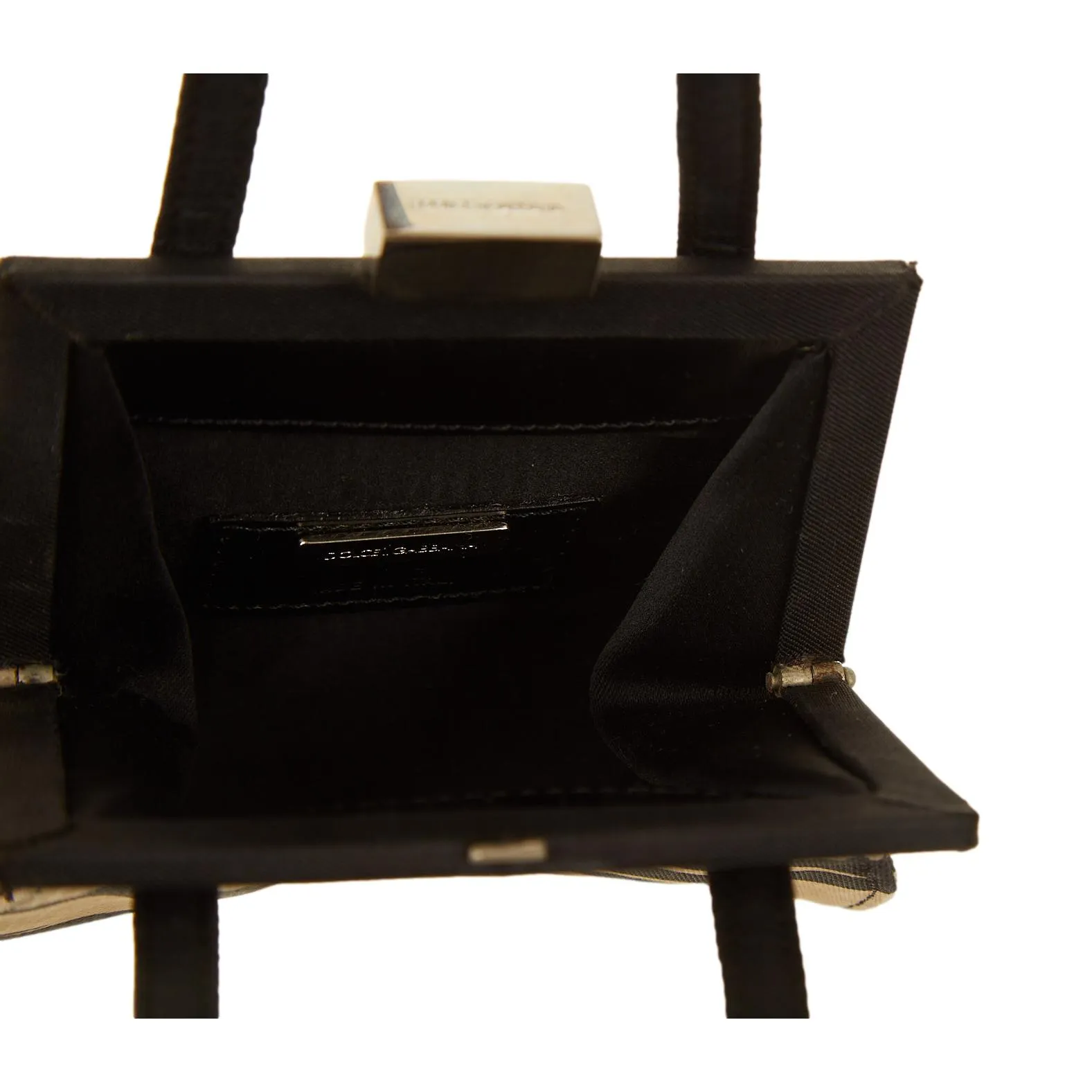 Dolce & Gabbana Zebra Print Micro Shoulder Bag