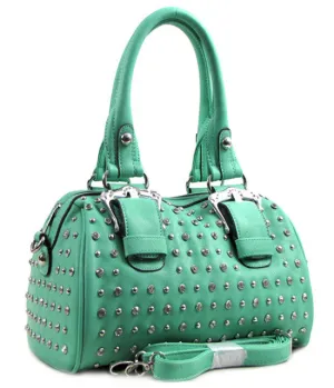 D'Orcia | Bling & Buckle Purse Green