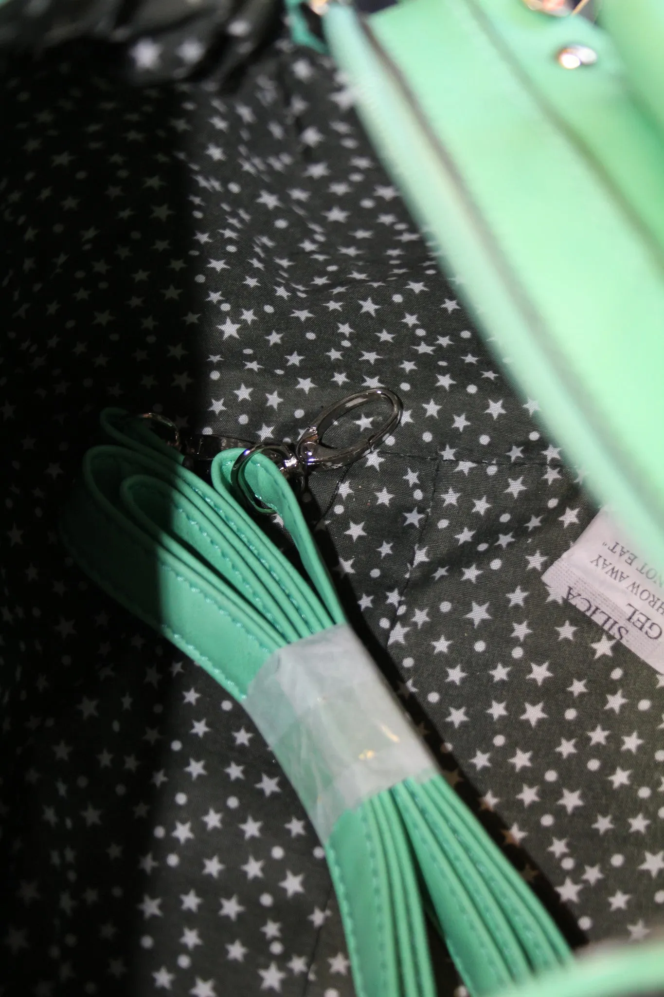 D'Orcia | Bling & Buckle Purse Green