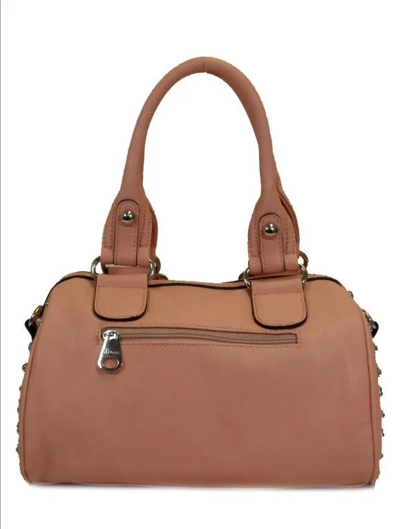 D'Orcia | Bling & Buckle Purse Peach