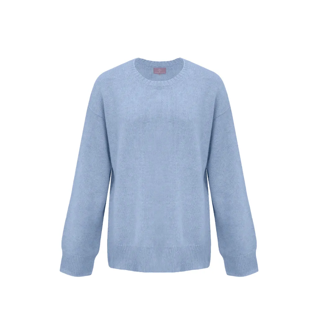 Drew Crewneck - Sky Blue