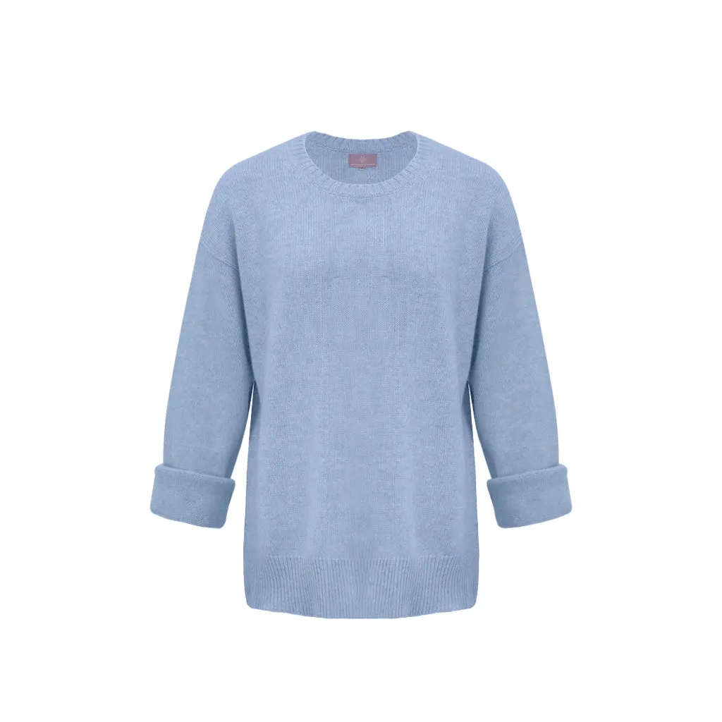 Drew Crewneck - Sky Blue