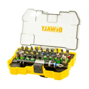 DT7969 Bit-Box 32-tlg., PH | PZ | SL | HEX | T | TH | Magnet-Bithalter
