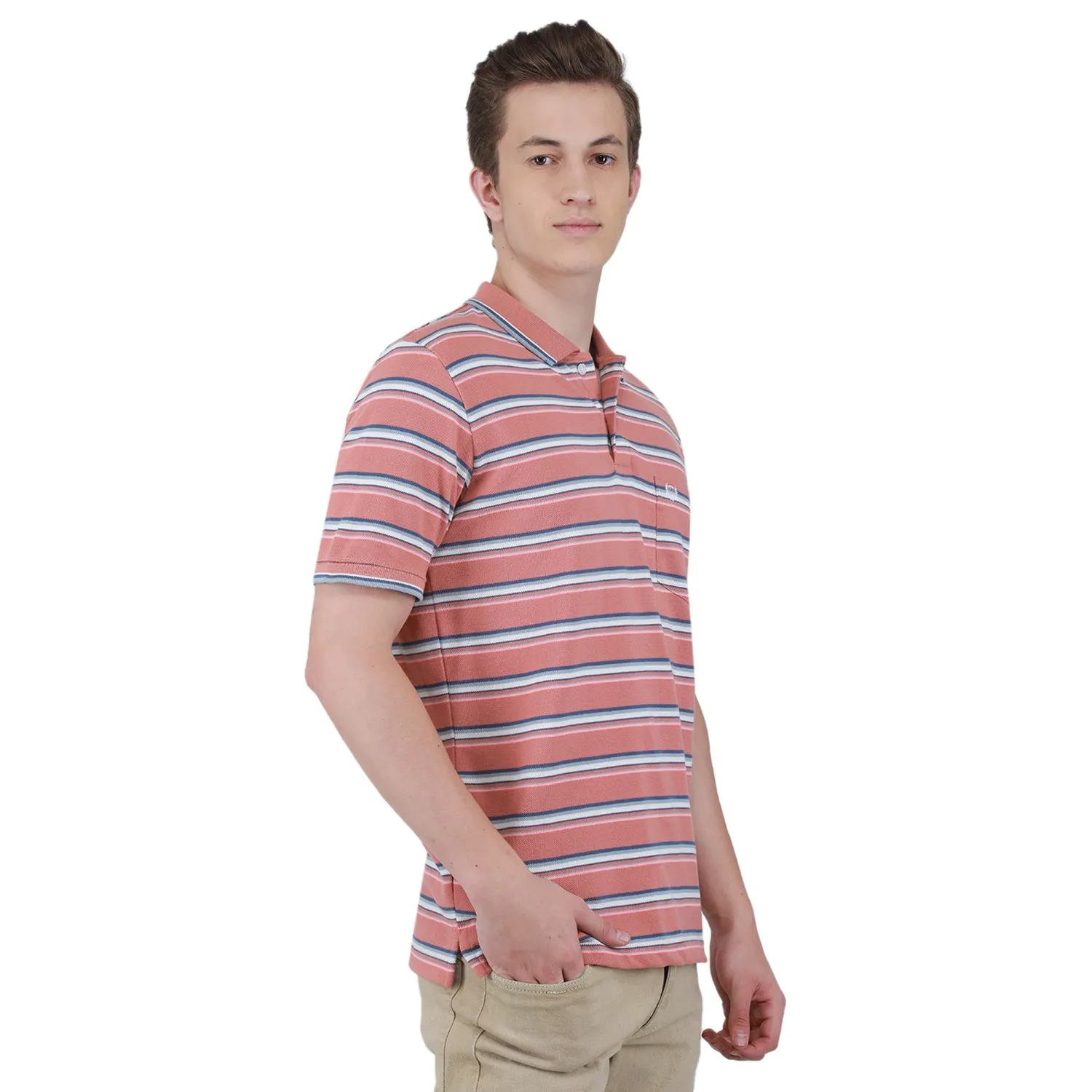 Duke Stardust Men Half Sleeve Cotton T-shirt (LF5702)