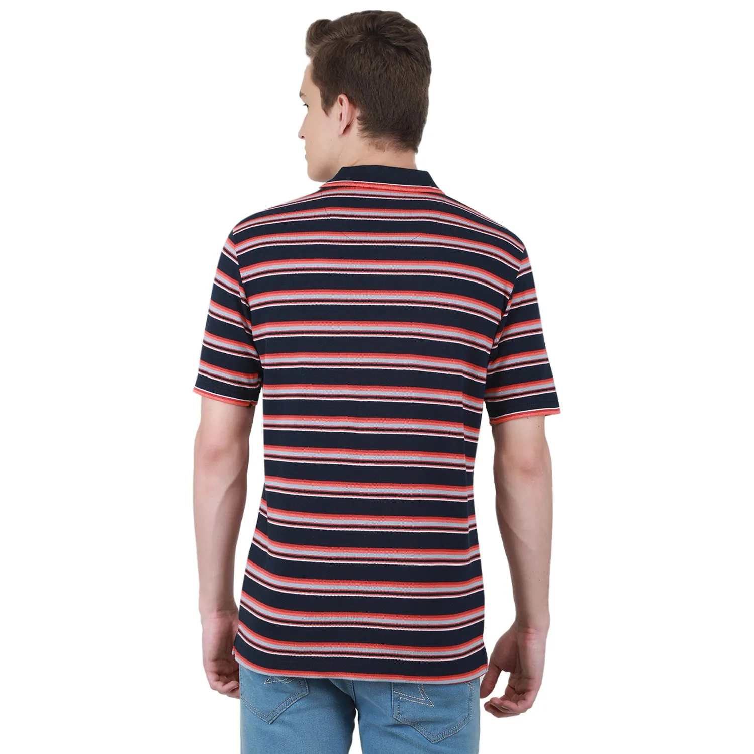 Duke Stardust Men Half Sleeve Cotton T-shirt (LF5702)