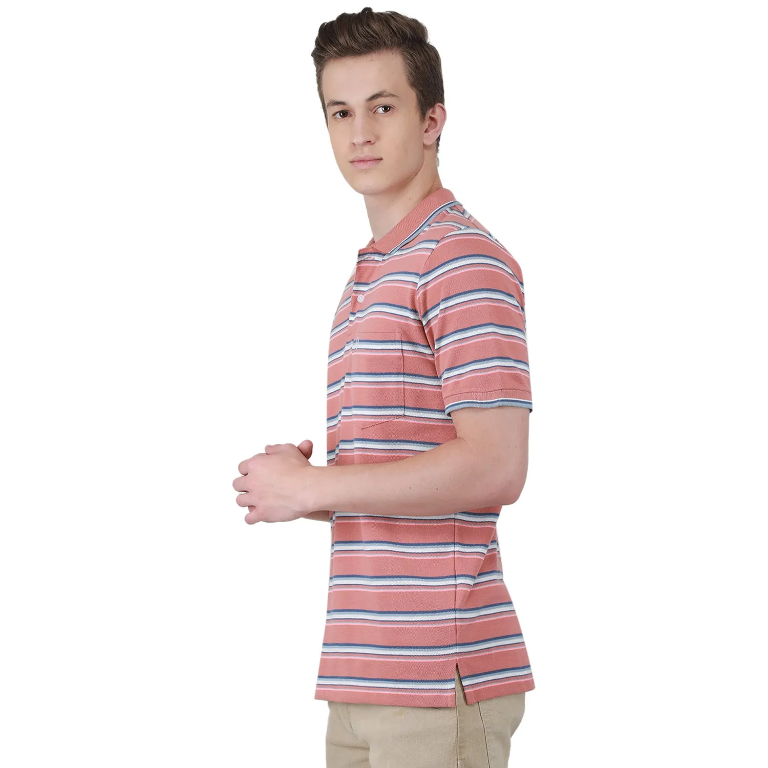 Duke Stardust Men Half Sleeve Cotton T-shirt (LF5702)