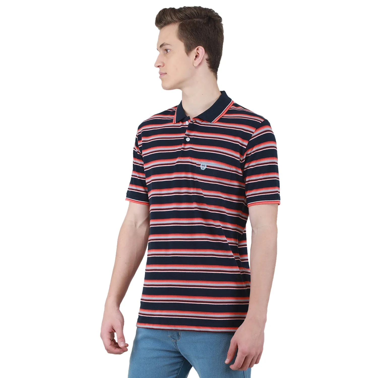 Duke Stardust Men Half Sleeve Cotton T-shirt (LF5702)