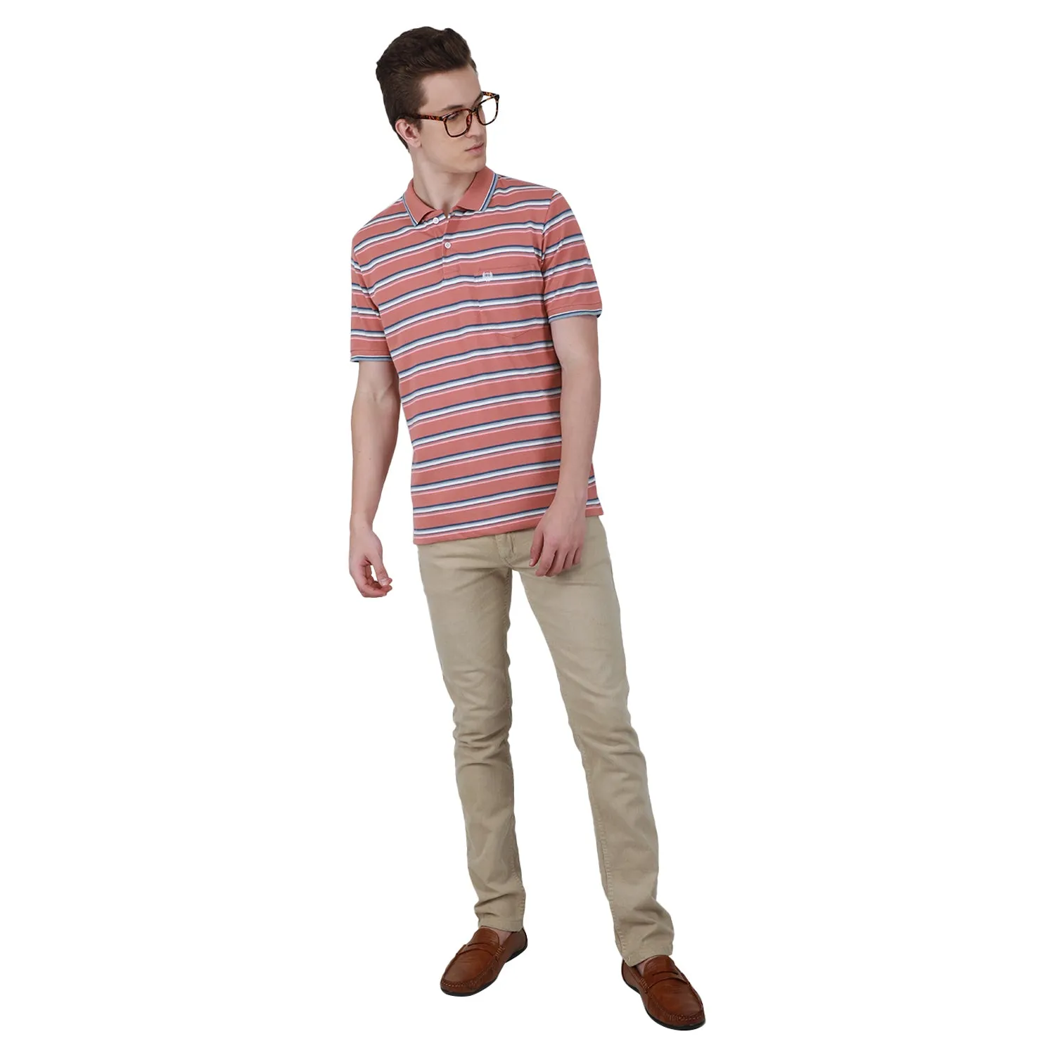 Duke Stardust Men Half Sleeve Cotton T-shirt (LF5702)
