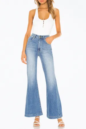 EASTCOAST HIGH-RISE FLARE JEANS