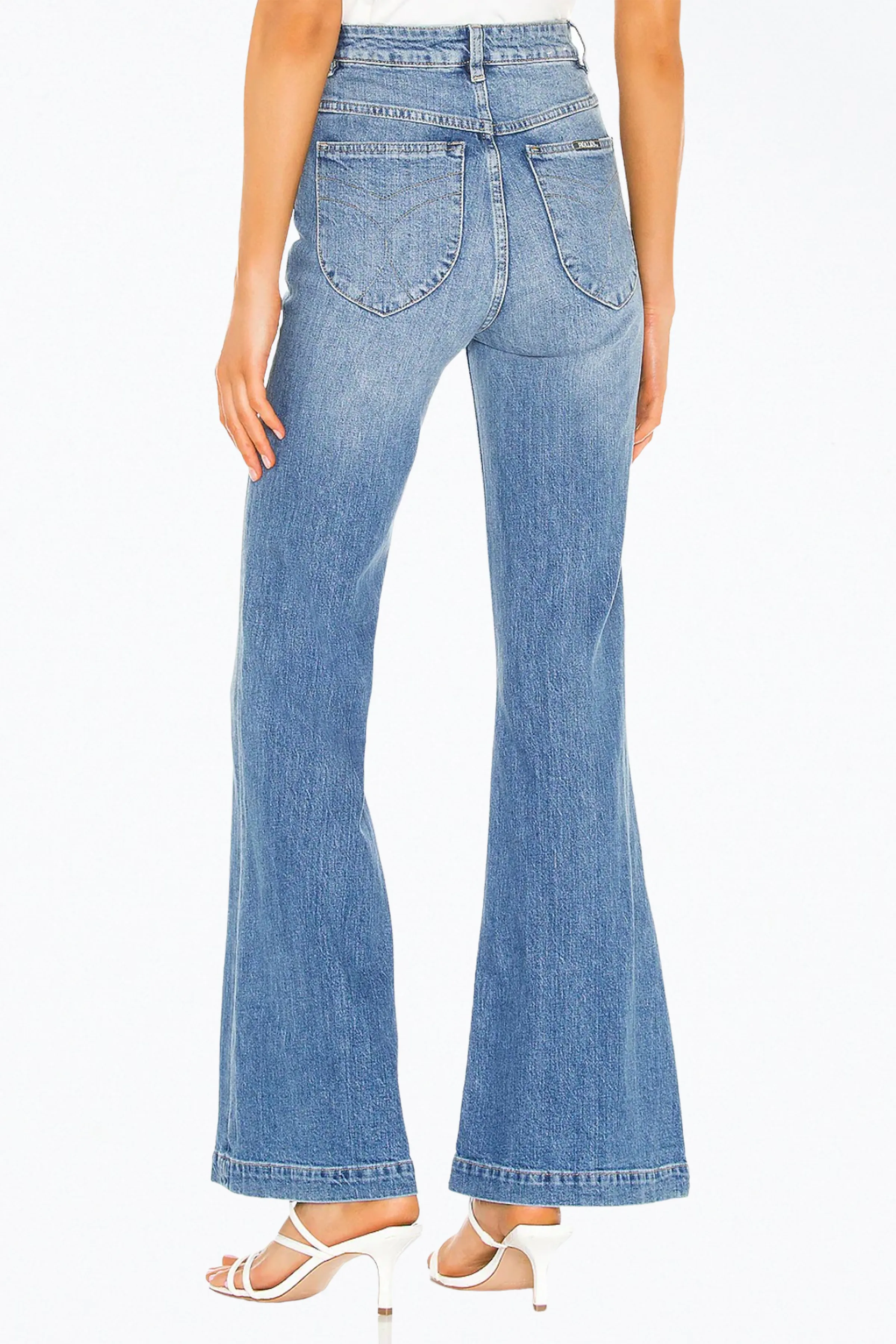 EASTCOAST HIGH-RISE FLARE JEANS