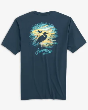 Egret Sunset Tee
