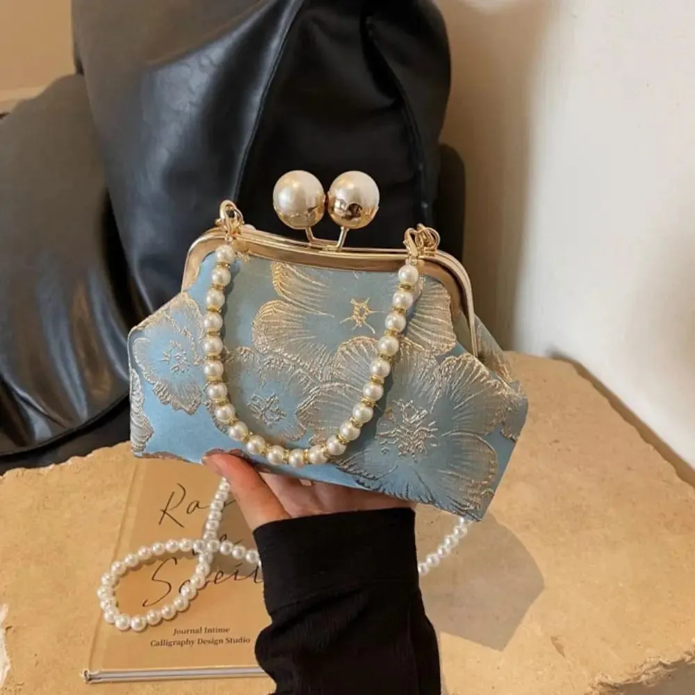 Embroidery Shoulder Purse