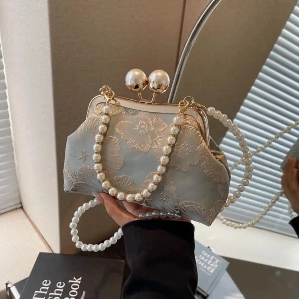 Embroidery Shoulder Purse